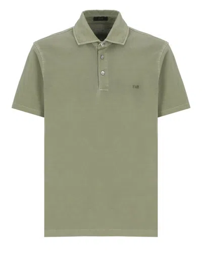 Fay T-shirts And Polos In Green