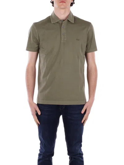 FAY FAY T-SHIRTS AND POLOS GREEN