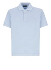 Fay Light Blue Polo In Blue