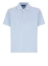 Fay Light Blue Polo In Blue