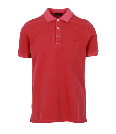 Fay T Shirts And Polos Scarlet In Red