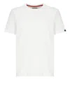 Fay Logo-patch Cotton T-shirt In White