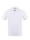 Fay Bicolor Db Collar Polo In White