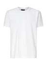Fay Logo Crew Neck T-shirt In White
