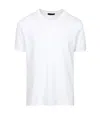 Fay Logo Crew Neck T-shirt In White