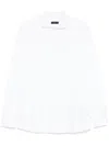 Fay Shirt Collar Long Sleeves In White