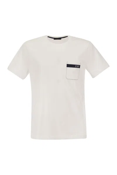 Fay T-shirts And Polos White