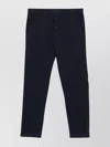 Fay Tailored Capri Pants With Pockets In Blue