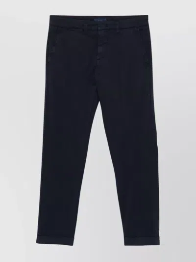 FAY TAILORED CAPRI PANTS WITH POCKETS