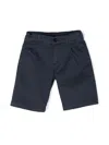 Fay Boys Blue Other Materials Shorts In Blue