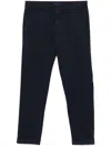 Fay Velvet Trousers In Blue