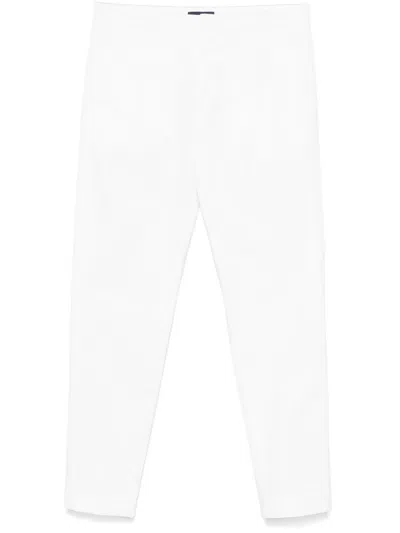 Fay Tapered Trousers In White