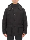 Fay Technical Fabric Caban
