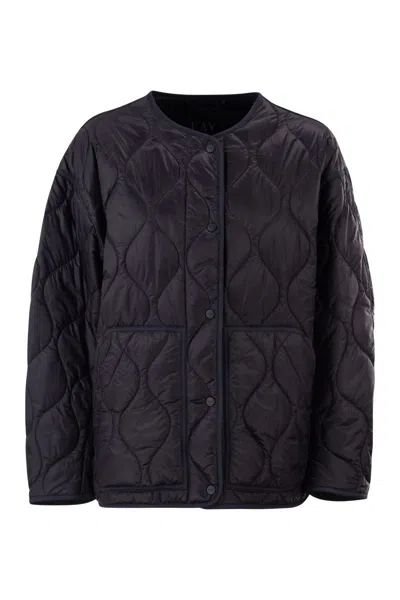 Fay Women Technical Fabric Jacket With Onion Quilting In Multi