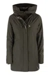 Fay Women Technical Gabardine Toggle Coat In Multi