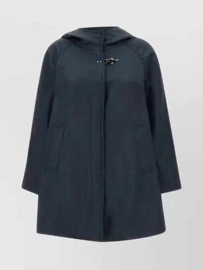 Fay Technical Linen Cotton Hoodie