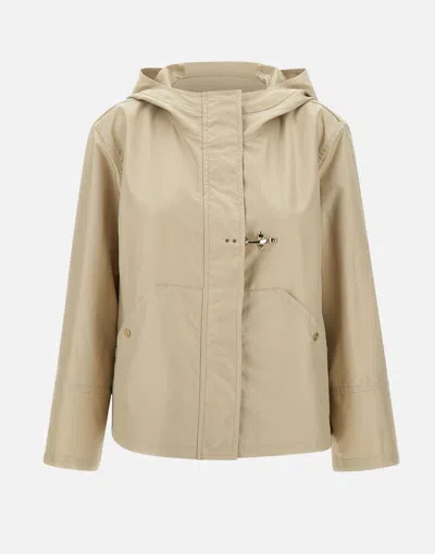 Fay Technical Poplin Parka For Women