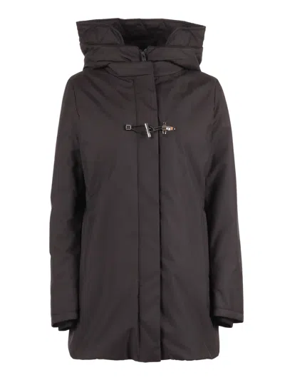 FAY TECNICO+DB FRONT TOGGLE COAT