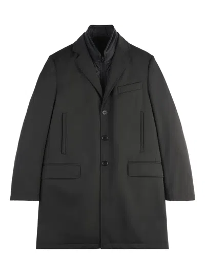 Fay Three-button Single-breasted Coat In Gray