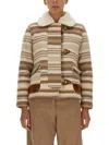 Fay Three-hook Jacket In Multicolour
