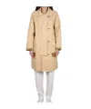 Fay Beige Multiple Cargo Pockets Jacket In Brown