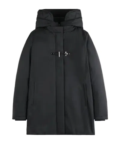 FAY FAY TECHNICAL GABARDINE TOGGLE COAT