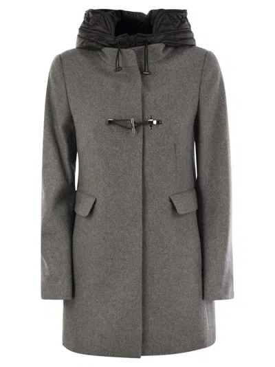FAY TOGGLE COAT IN WOOL CLOTH