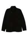 Fay Toggle-fastening Flap-pocket Jacket In Black