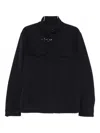 Fay Travel Field Flap-pocket Jacket In Black