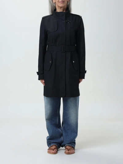 Fay Trench Coat  Woman Colour Black