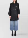 Fay Trench Coat With Double-breasted Button Detailing