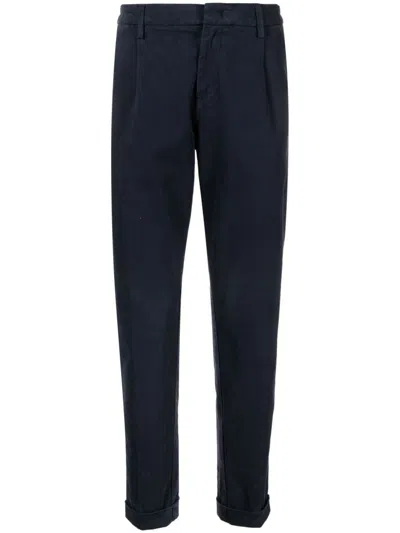 Fay Trendy And Comfortable Trousers In Blue