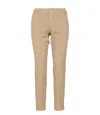 Fay Trousers Beige In Brown