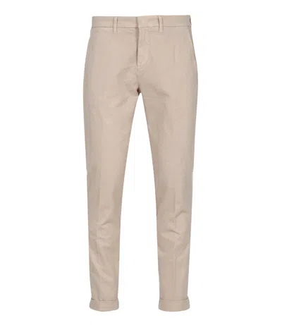 Fay Trousers Beige In Neutral