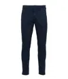 Fay Trousers Blue In Blue