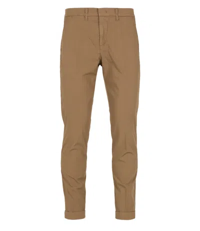 Fay Trousers Camel In Brown