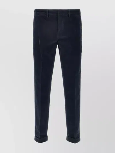 FAY TROUSERS CROPPED ROLLED CUFFS