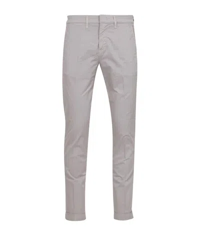 Fay Trousers Dove Grey In Gray