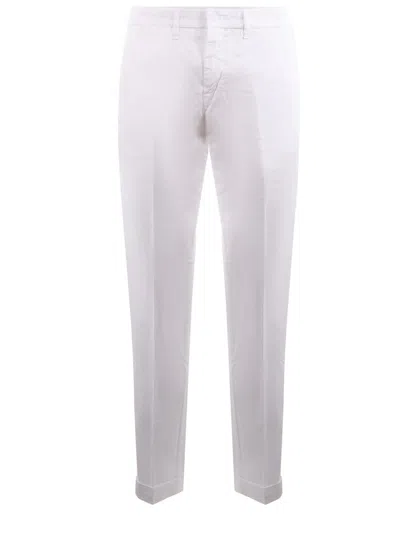 Fay Trousers In White