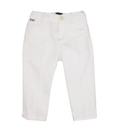 Fay Trousers White