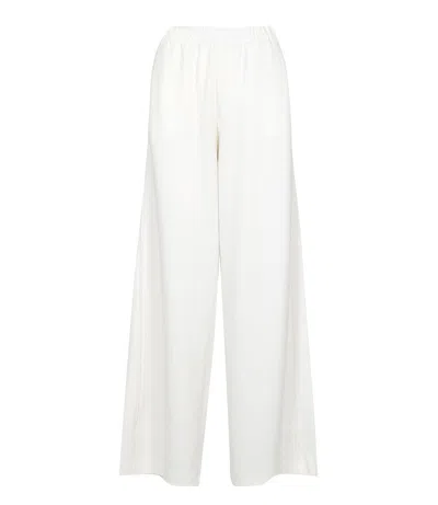 Fay Trousers White