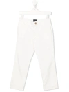 FAY FAY TROUSERS WHITE