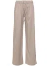 Fay Straight-leg Trousers In Beige