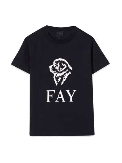 Fay T-shirt In Blue