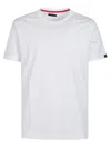 Fay Logo-patch Cotton T-shirt In White