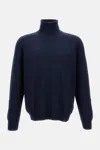 Fay Turtleneck Sweater In Blue