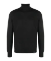 Fay Turtleneck Sweater In Black