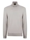 Fay Turtleneck Sweater In Gray