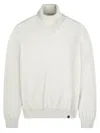 Fay Turtleneck Sweater In Grigio Chiaro