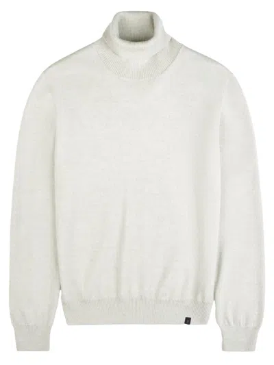 Fay Turtleneck Sweater In Grigio Chiaro